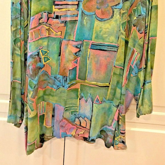 INGROUP SZ 14/16 MULTICOLOR SKIRT & TOP & OUTER JACKET 3 PIECE SET - Picture 13 of 13